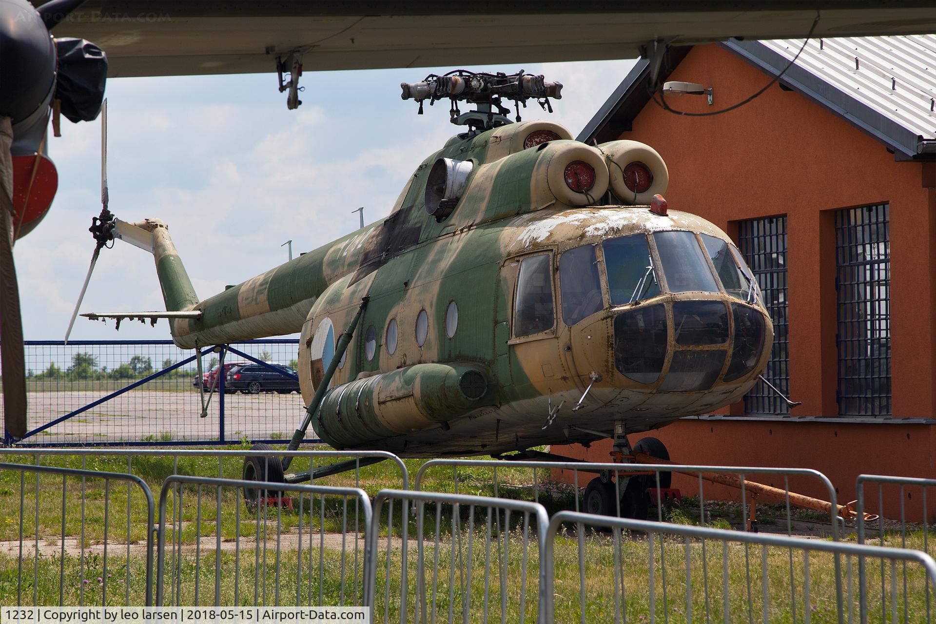 1232, 1969 Mil Mi-8T Hip C/N 041232, Kbely Air Museum 15.5.2018