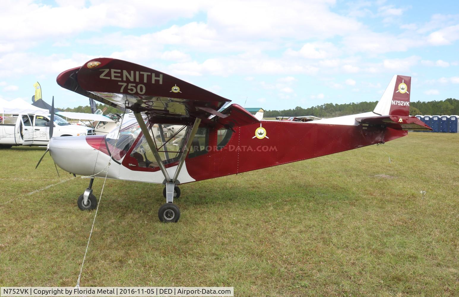 N752VK, 2012 Zenith STOL CH-750 C/N 75-8435, CH-750