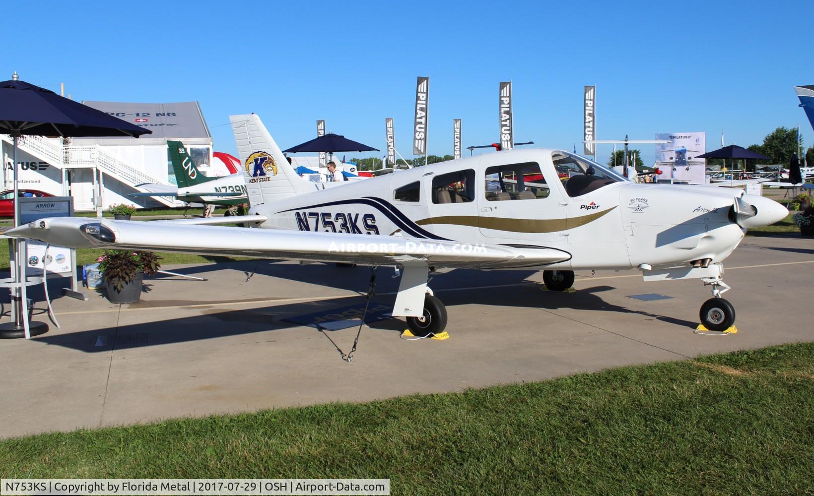 N753KS, 2015 Piper PA-28R-201 Cherokee Arrow III C/N 2844159, PA-28R-201