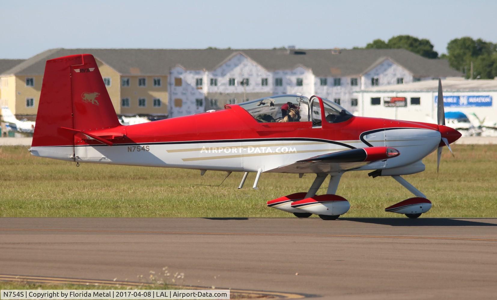 N754S, 2008 Vans RV-7A C/N 71062, Vans RV-7A