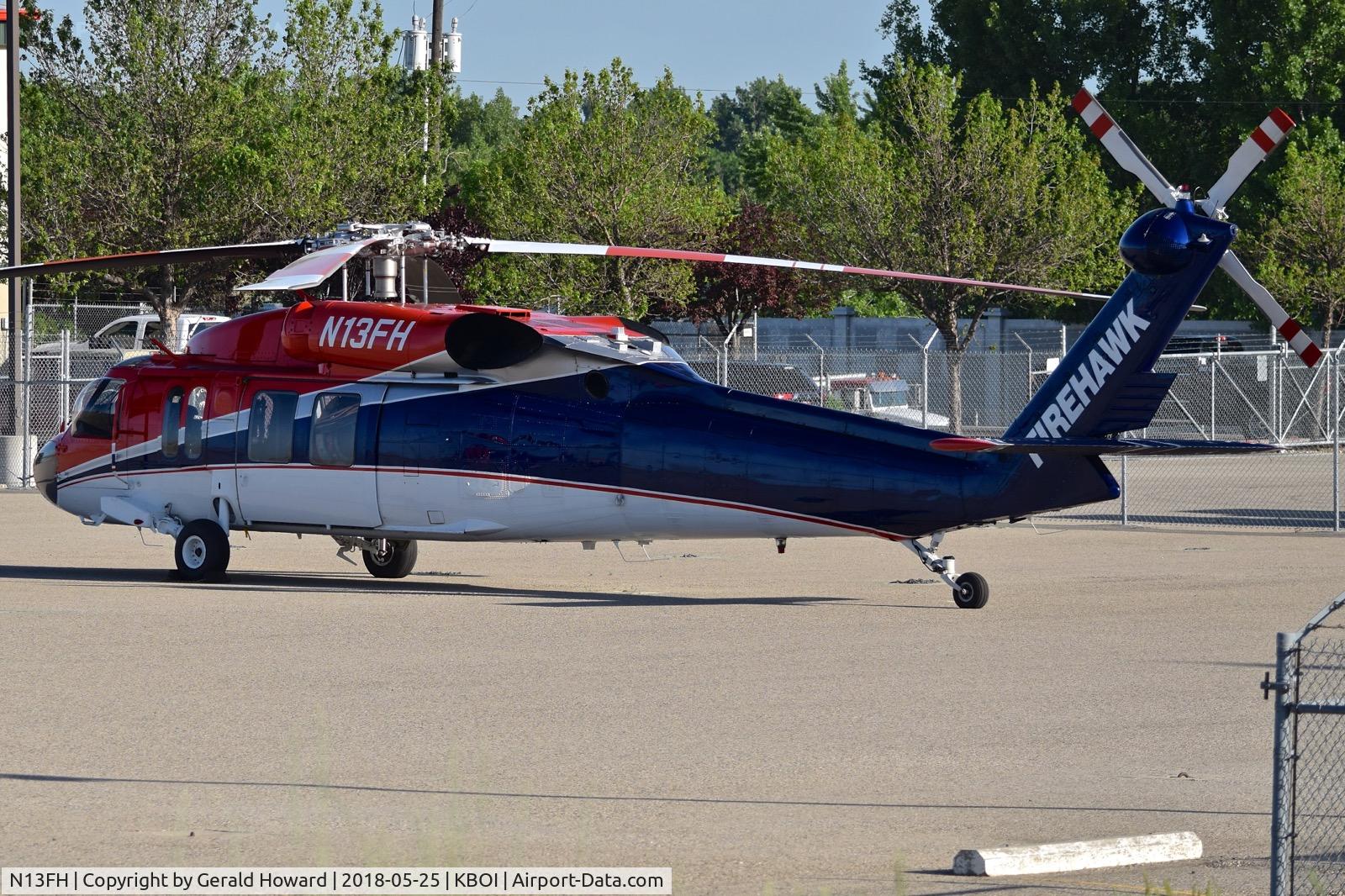 N13FH, 1979 Sikorsky UH-60A Black Hawk C/N 70170, Parked on the Firehawk ramp.