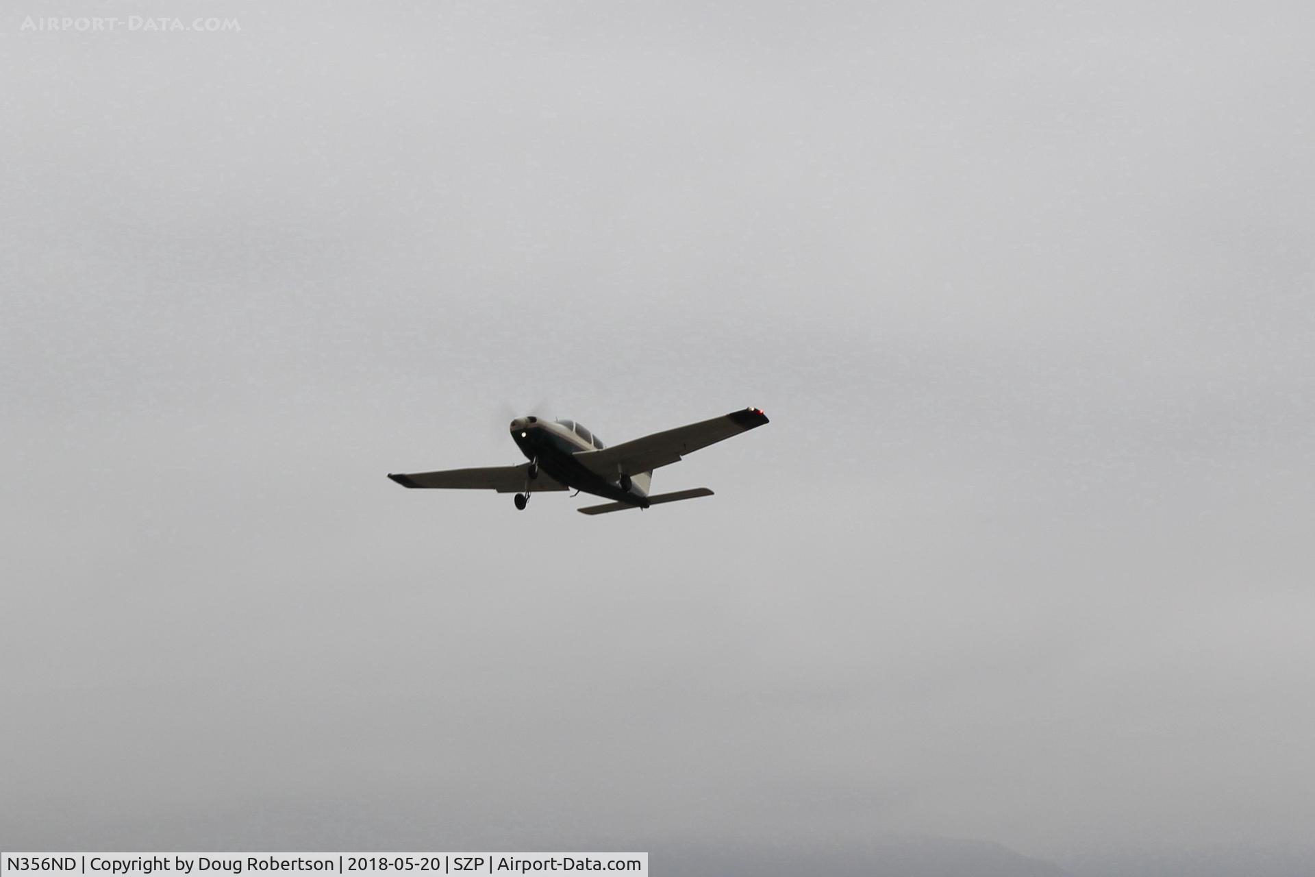 N356ND, 2003 Piper PA-28-161 Cherokee Warrior III C/N 2842184, 2003 Piper PA-28-161 WARRIOR III, Lycoming O-320-D3G 160 Hp, another takeoff climb Rwy 22