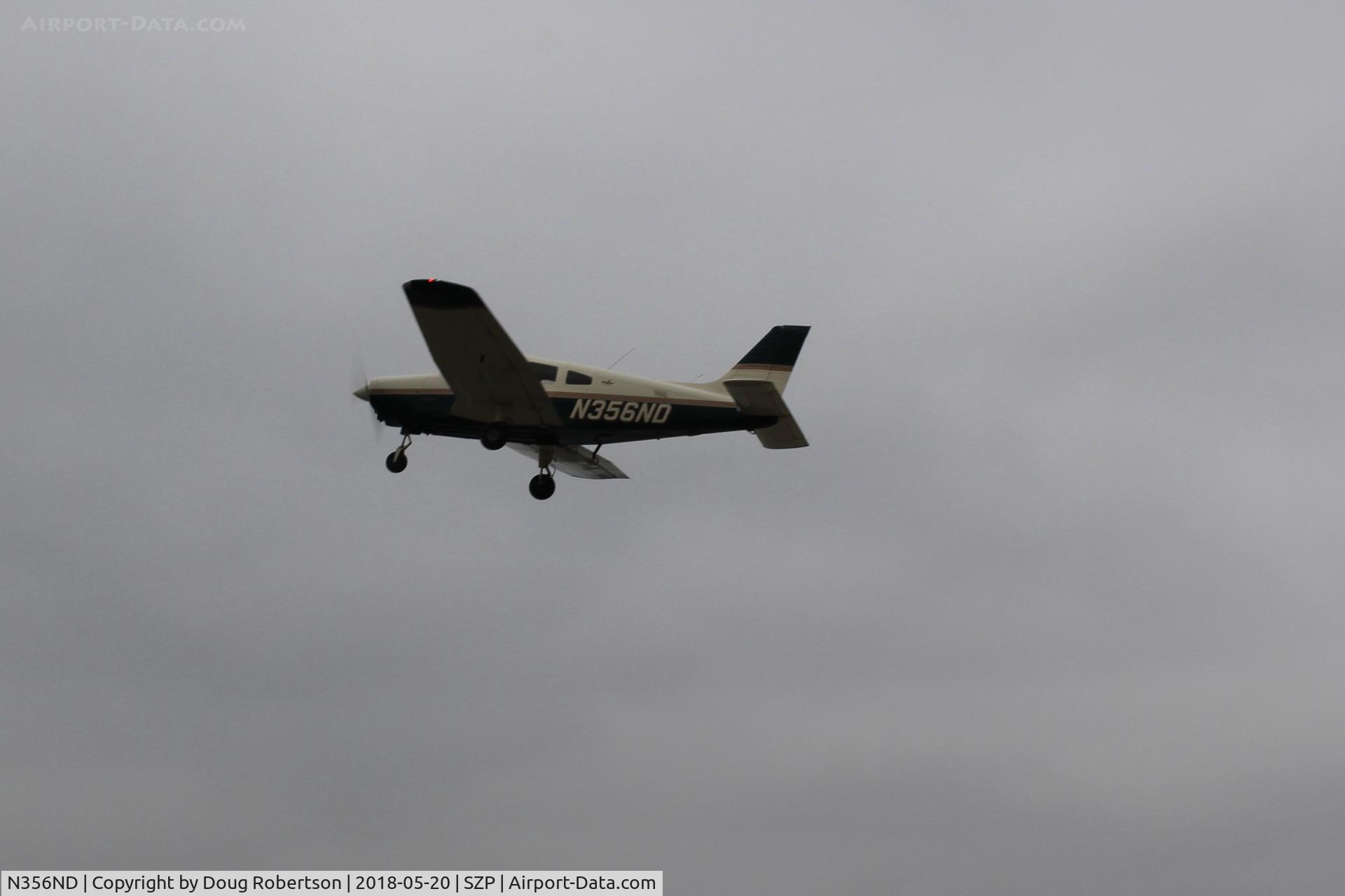N356ND, 2003 Piper PA-28-161 Cherokee Warrior III C/N 2842184, 2003 Piper PA-28-161 WARRIOR III, Lycoming O-320-D3G 160 Hp, fast flyover Rwy 22