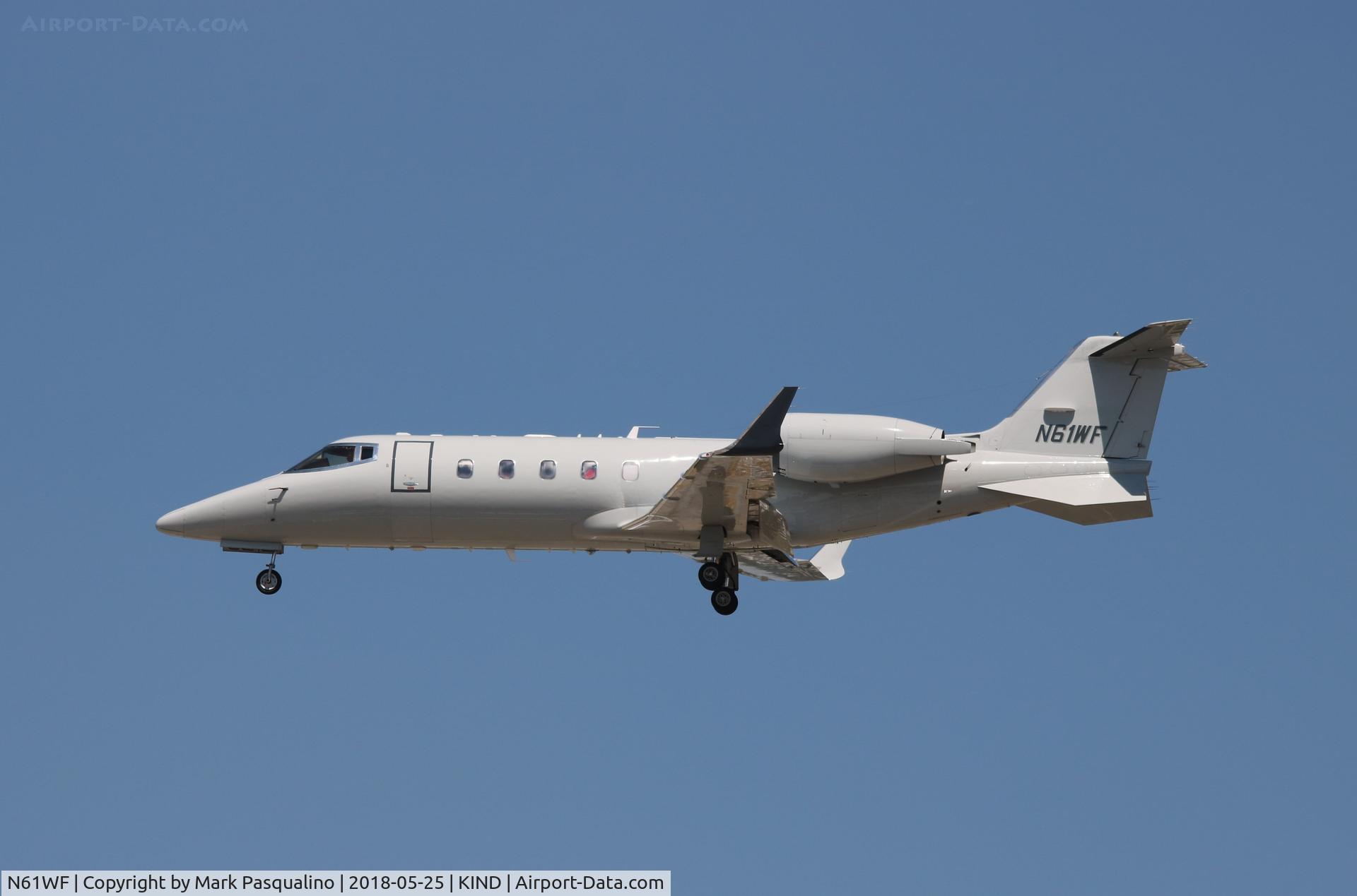 N61WF, 2007 Learjet 60 C/N 60-313, Learjet 60