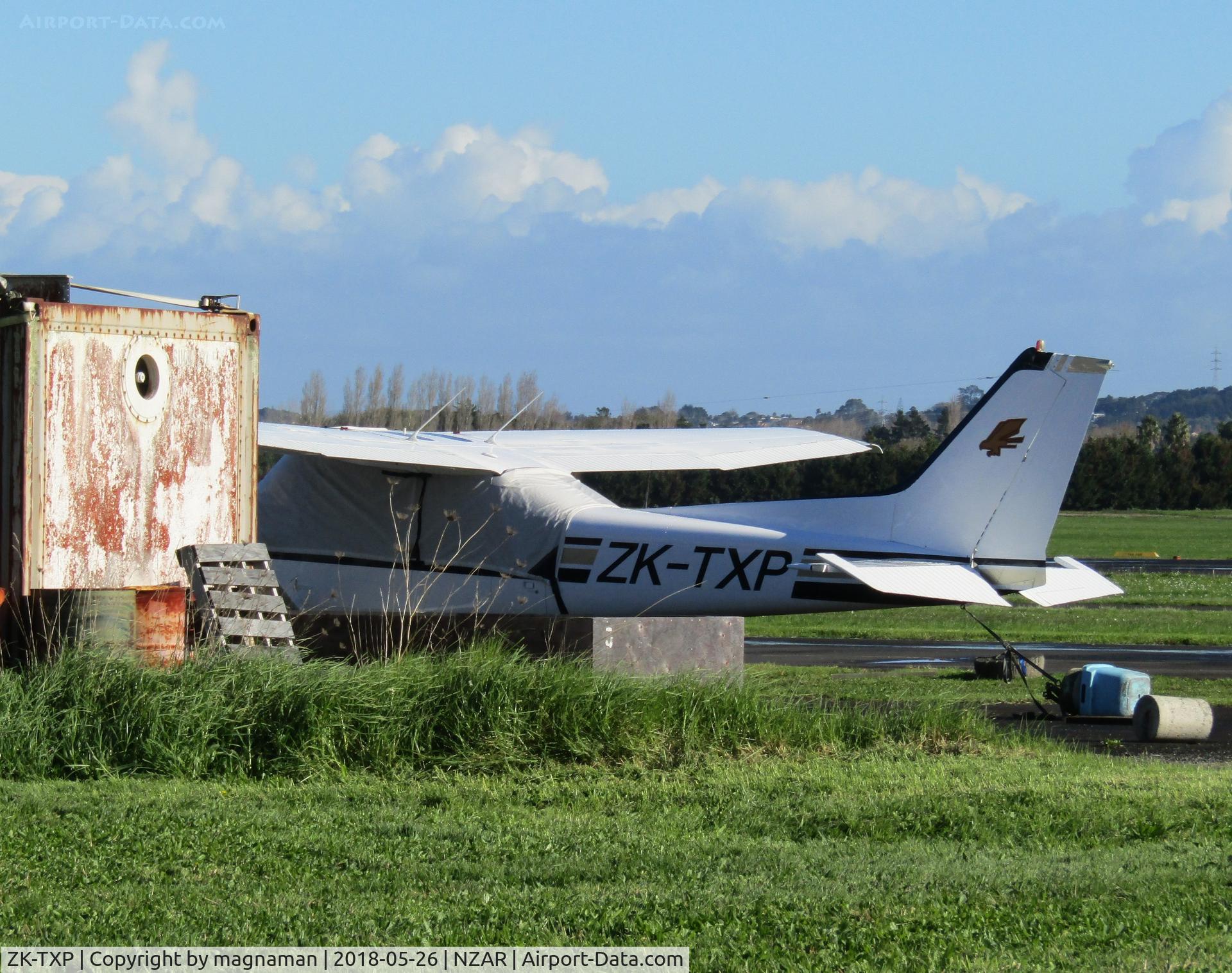 ZK-TXP, Cessna R172K Hawk XP C/N R172-2901, on maintenance ramp