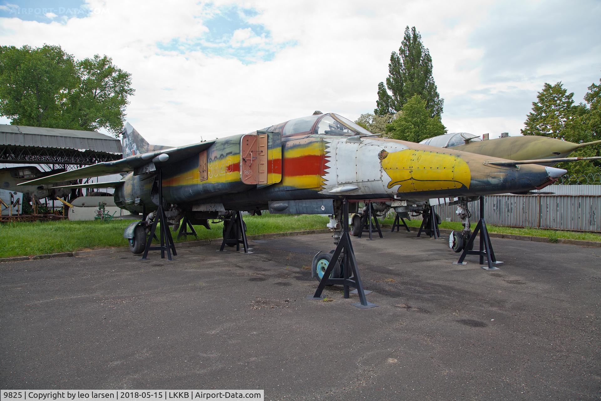 9825, 1982 Mikoyan-Gurevich MiG-23BN C/N 0393219825, Kbley Air Museum 15.5.2018 .del 9.1982-94