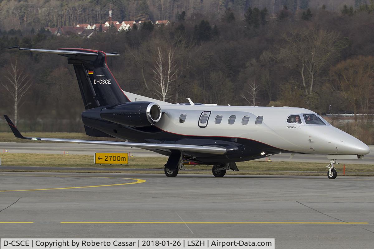 D-CSCE, 2017 Embraer EMB-550 Phenom 300 C/N 50500424, World Economic Forum 2018