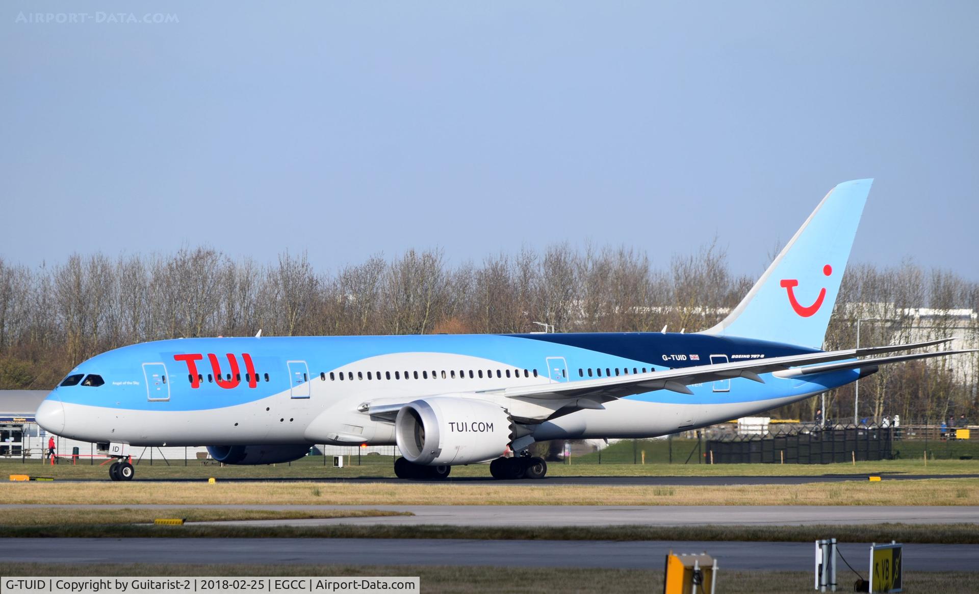 G-TUID, 2013 Boeing 787-8 Dreamliner C/N 36424, At Manchester