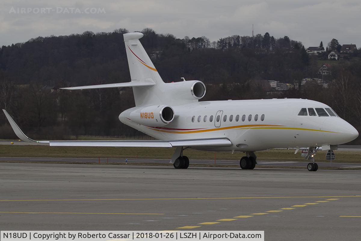 N18UD, 2015 Dassault Falcon 900LX C/N 294, World Economic Forum 2018