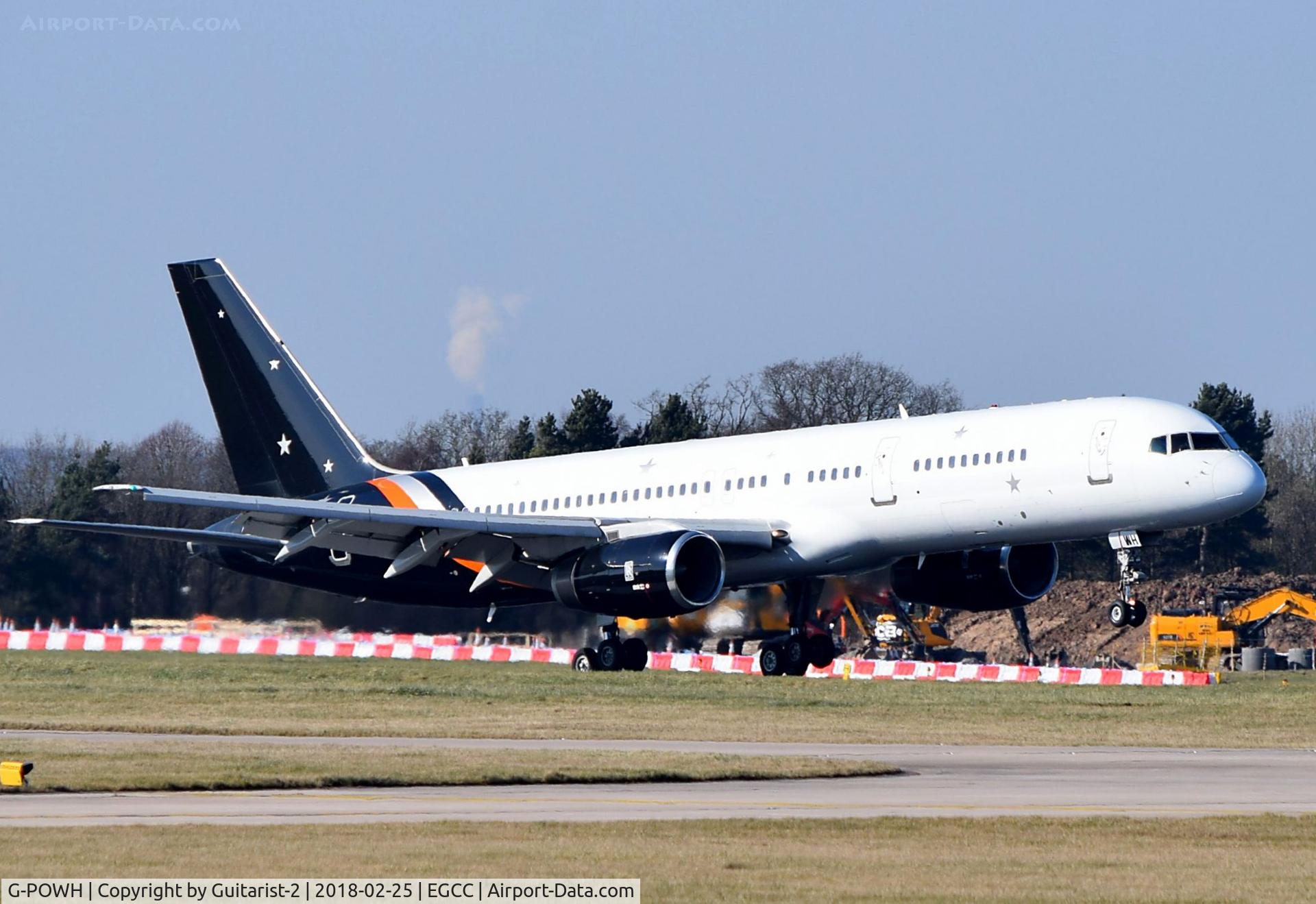 G-POWH, 2000 Boeing 757-256 C/N 29308, At Manchester