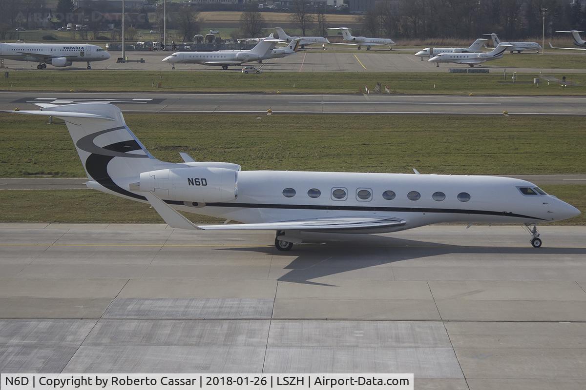 N6D, 2015 Gulfstream G-VI (G650ER) C/N 6126, World Economic Forum 2018