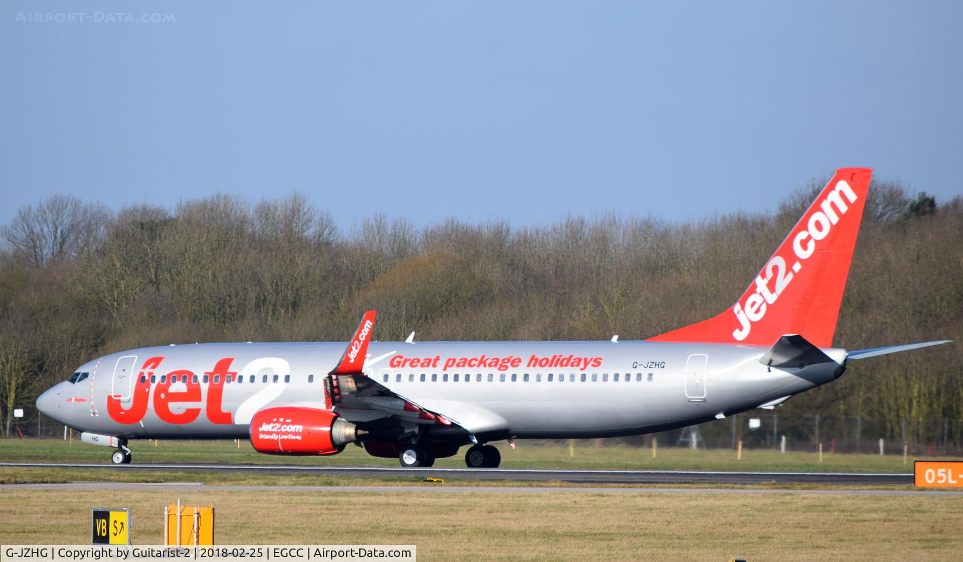 G-JZHG, 2000 Boeing 737-85P C/N 28388, At Manchester