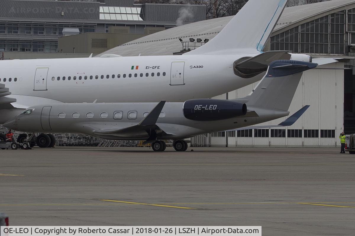 OE-LEO, 2017 Gulfstream Aerospace G650 (G-VI) C/N 6278, World Economic Forum 2018
