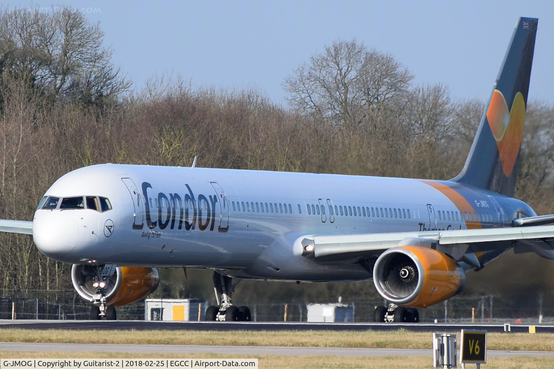 G-JMOG, 1999 Boeing 757-330 C/N 29014, At Manchester