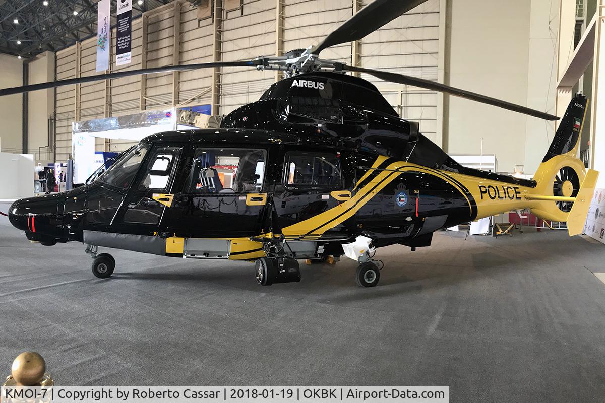 KMOI-7, Airbus Helicopters AS-365N-3+ C/N 7040, Kuwait Aviation Show 2018