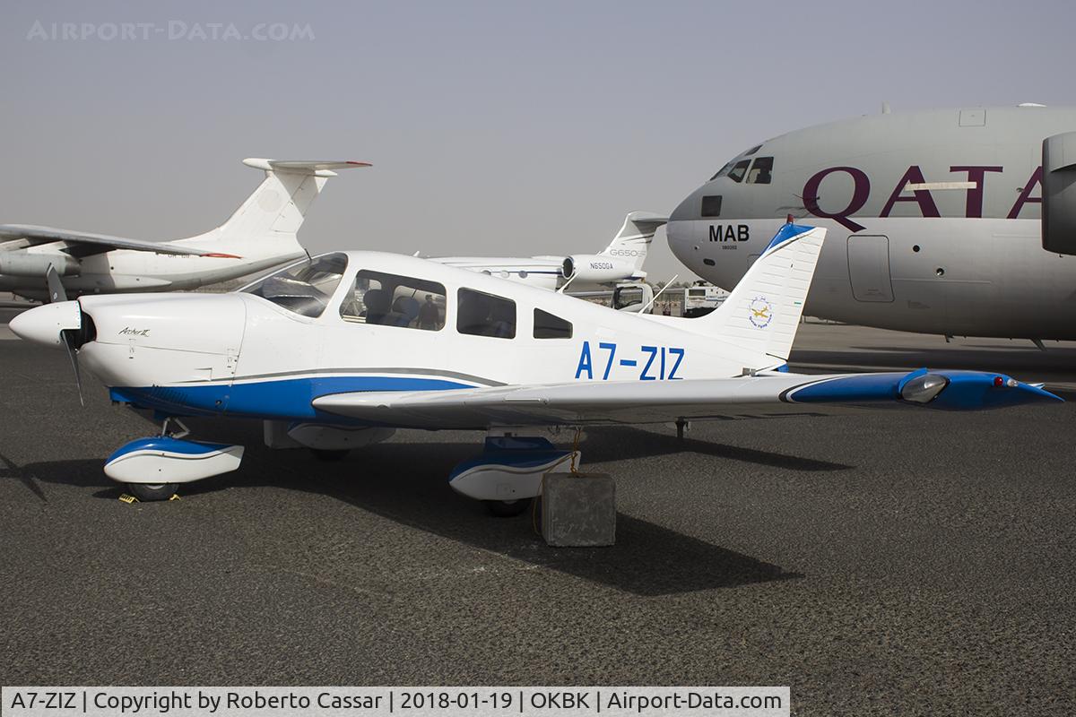 A7-ZIZ, Piper PA-28-180 Archer II C/N 2890173, Kuwait Aviation Show 2018