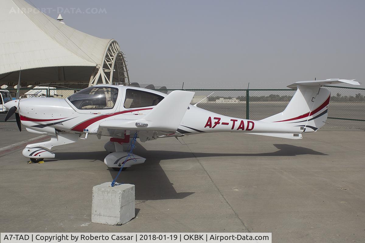 A7-TAD, Diamond DA-40NG Diamond Star, Kuwait Aviation Show 2018
