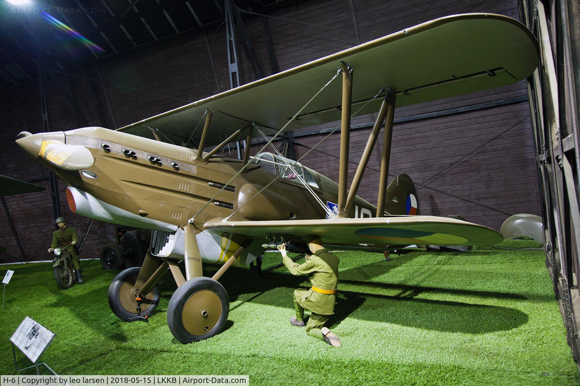H-6, 1933 Avia B-534 C/N 226, Kbely Air Museum 15.5.2018