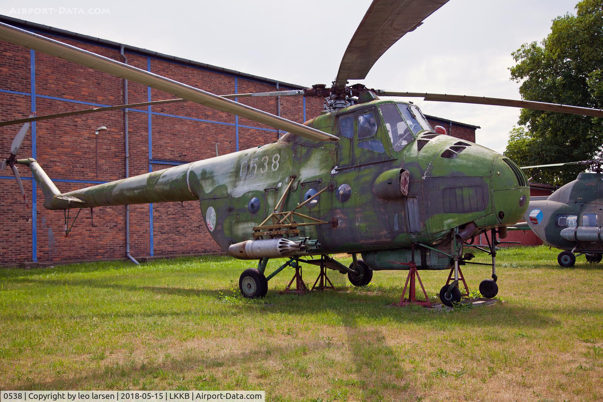 0538, Mil Mi-4 Hound C/N 20138, kbely Air Museum 15.5.2018