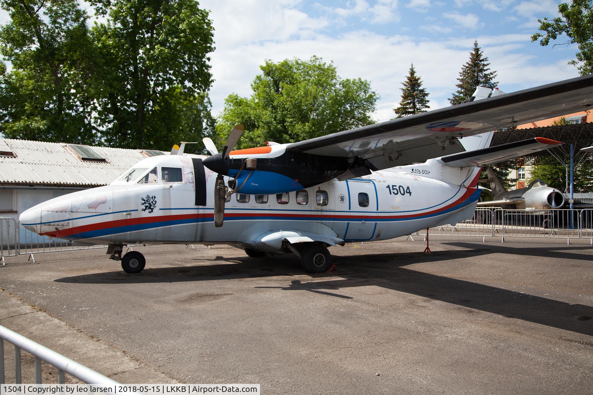 1504, 1985 Let L-410-UVP Turbolet C/N 851504, Kbely Air Museum 15.5.2018. ex CCCP-67537