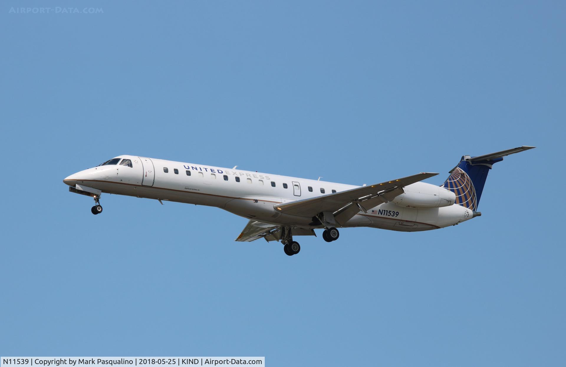 N11539, 2001 Embraer ERJ-145LR (EMB-145LR) C/N 145536, EMB-145LR