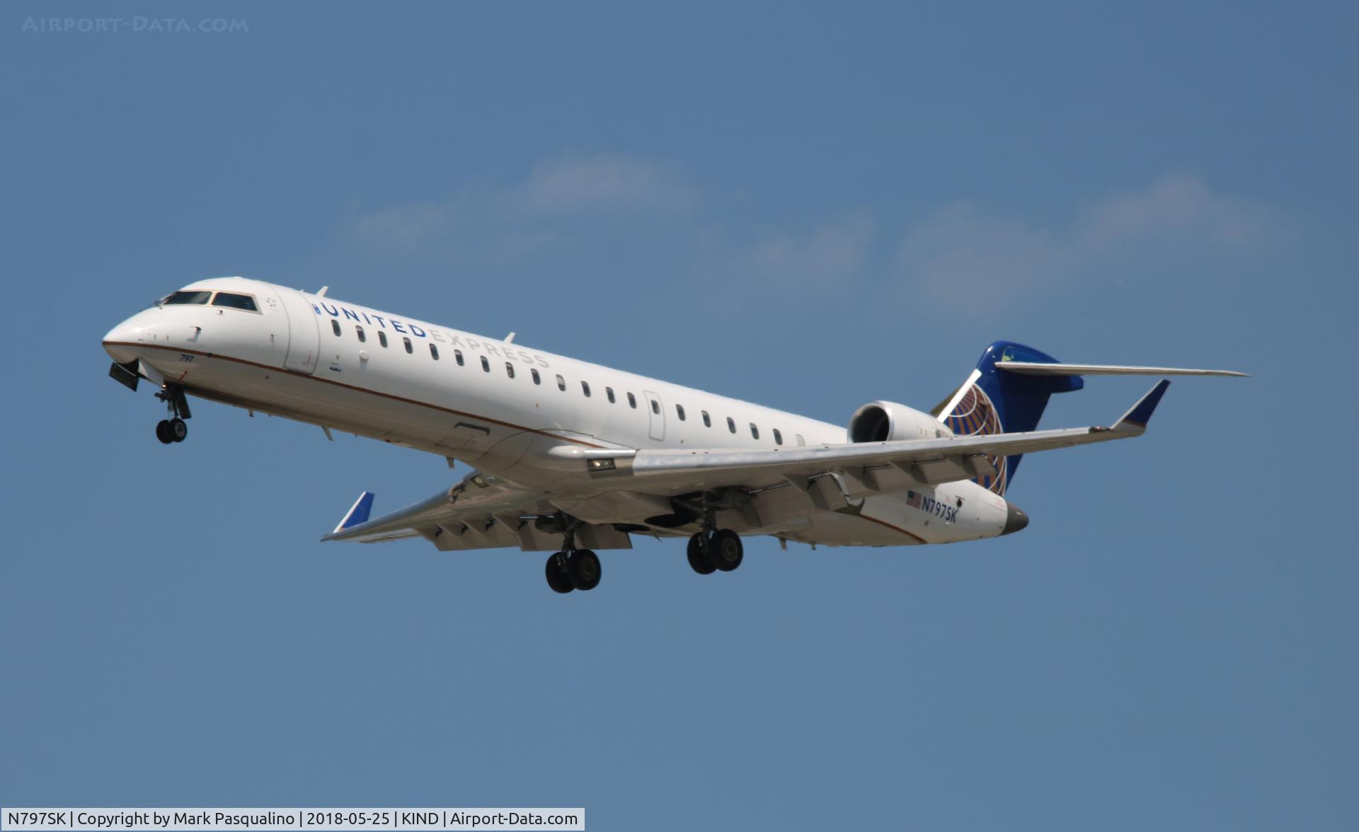 N797SK, 2010 Bombardier CRJ-700 (CL-600-2C10) Regional Jet C/N 10301, CL-600-2C10