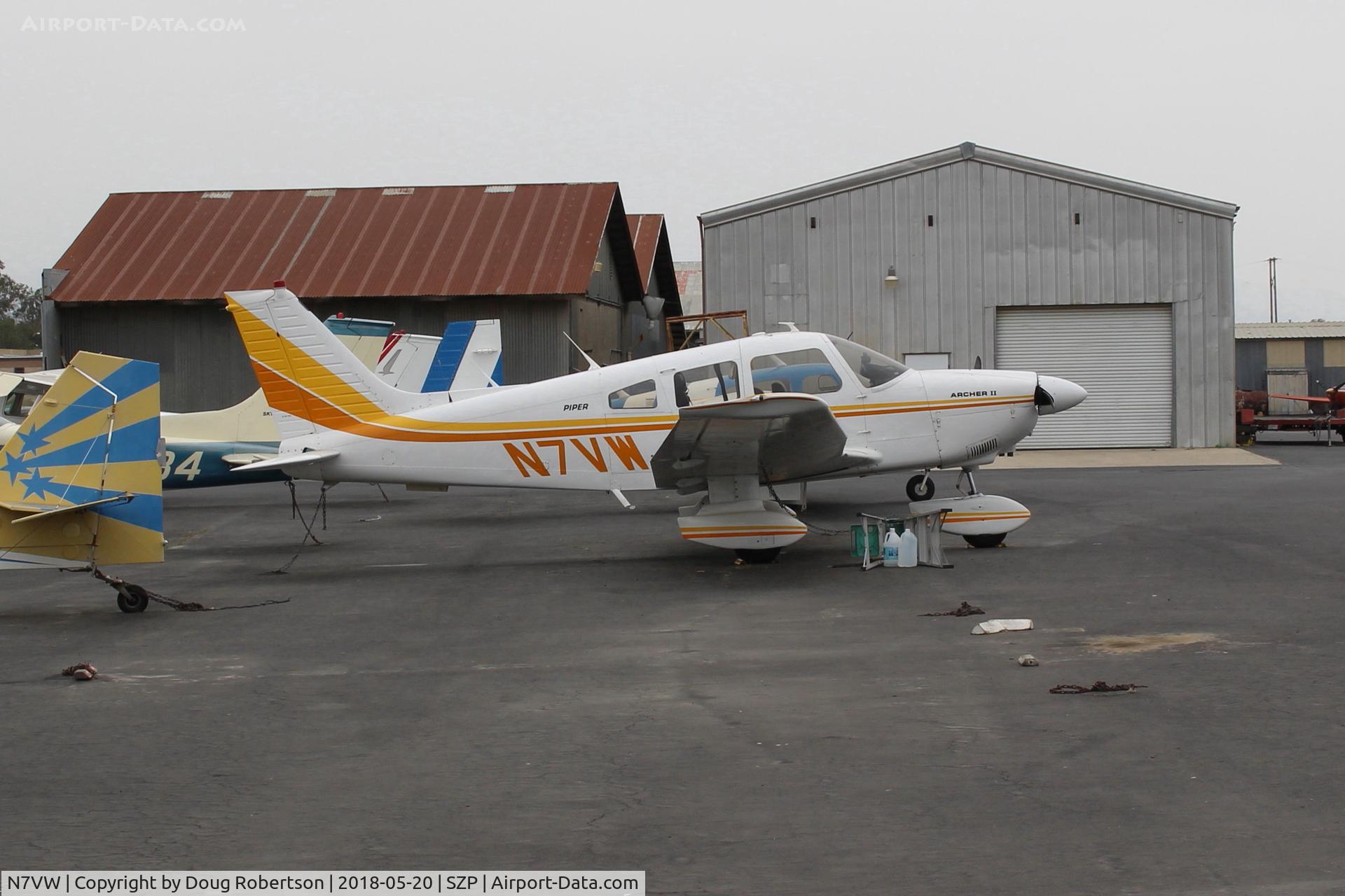 N7VW, 1977 Piper PA-28-181 Archer II C/N 28-7890145, 1977 piper PA-28-181 ARCHER II, Lycoming O&VO-360 180 Hp