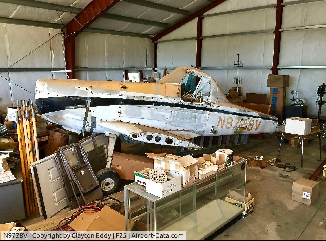 N9728V, Cessna A188 Agwagon C/N 1880178, Brownsville Airport California.