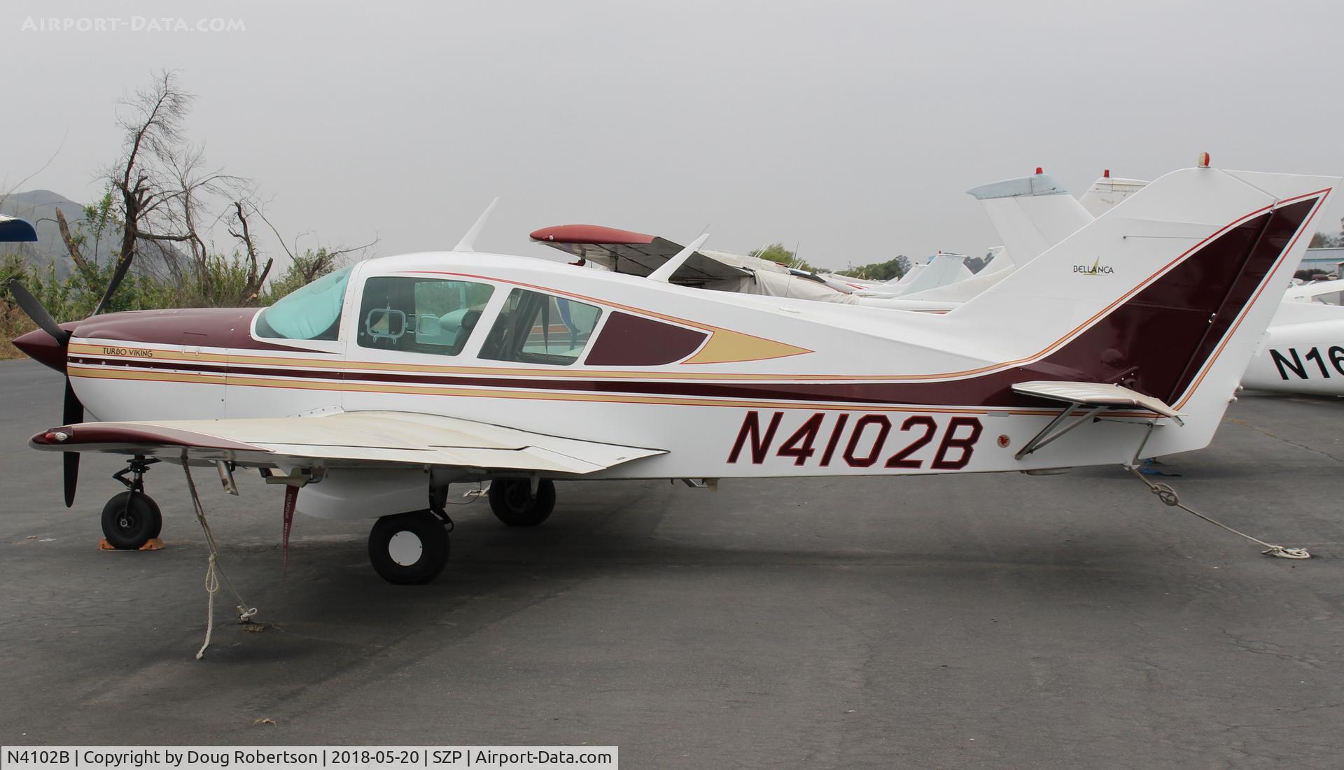 N4102B, 1977 Bellanca 17-31ATC Super Viking C/N 77-31136, 1977 Bellanca 17-31ATC TURBO VIKING, Lycoming TIO-540 300 Hp