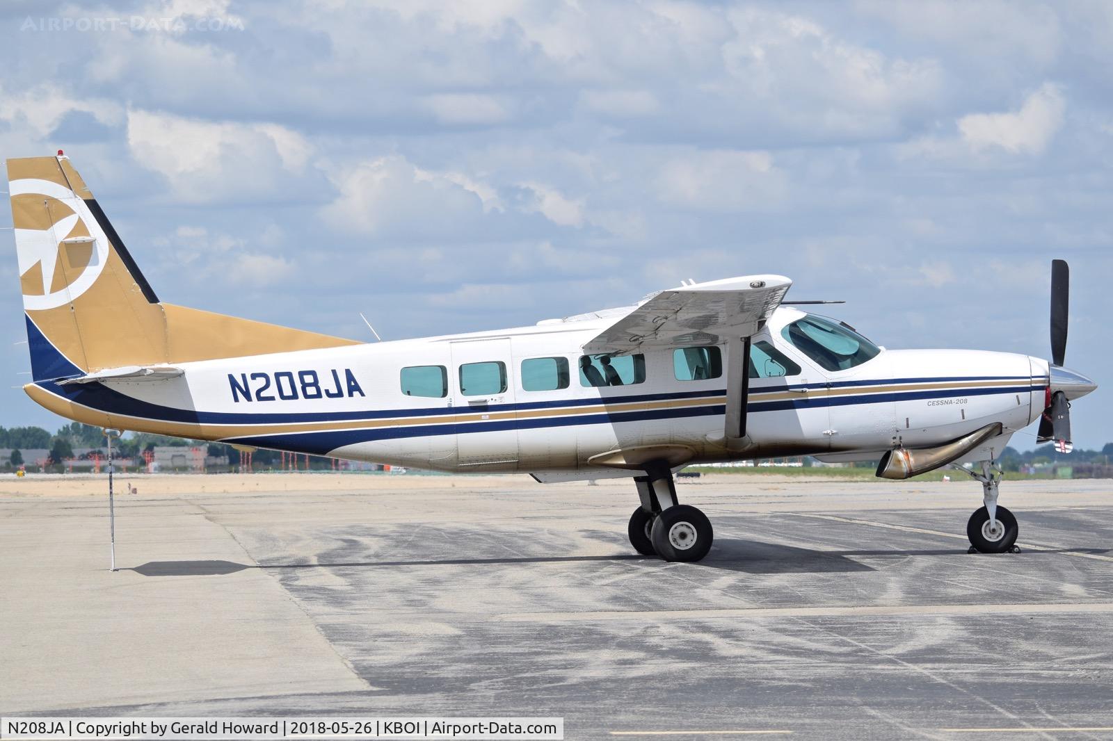 N208JA, Cessna 208B C/N 208B2174, Parked on the north GA ramp.