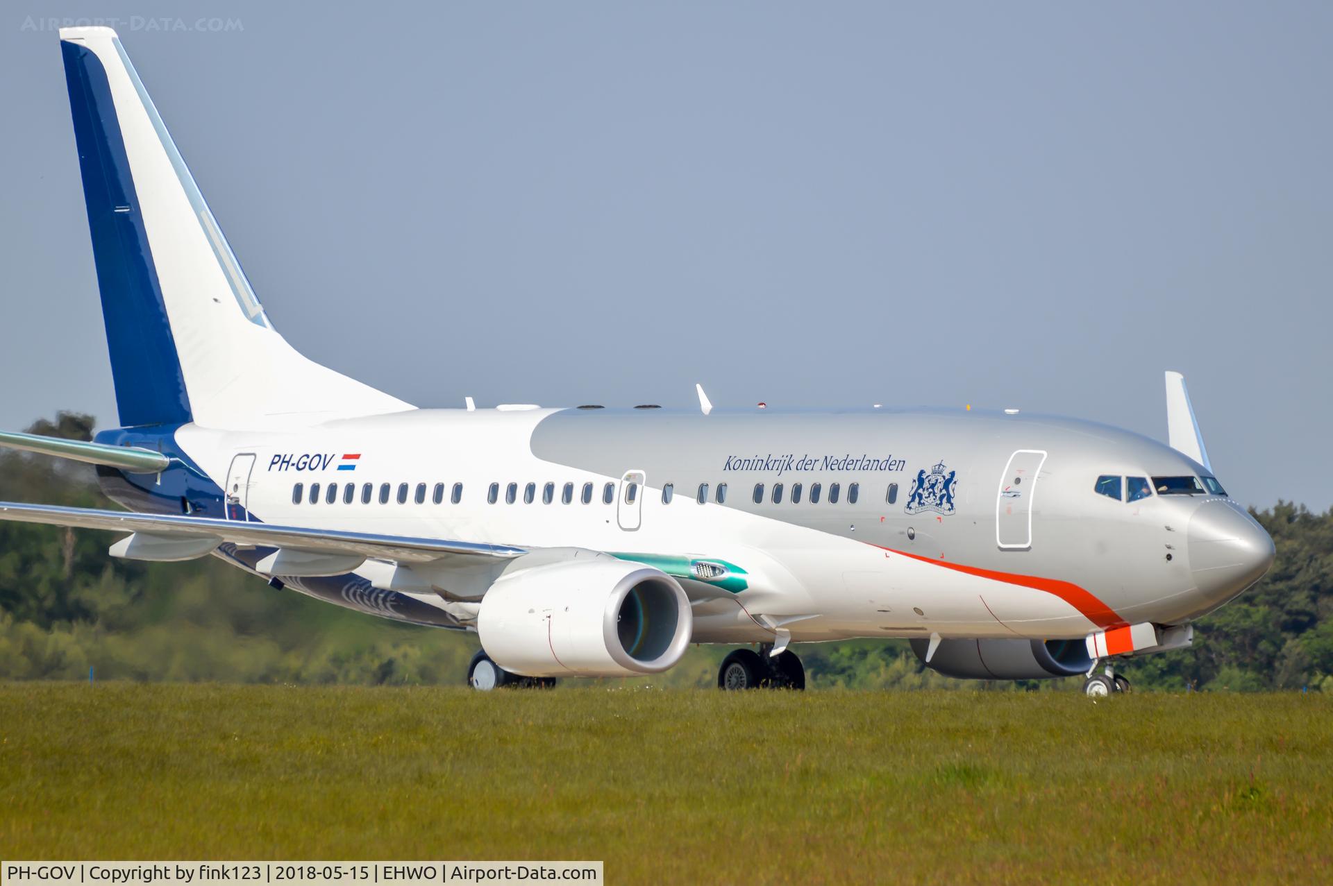 PH-GOV, 2018 Boeing 737-700 NE3/BBJ C/N 64970, Netherlands government