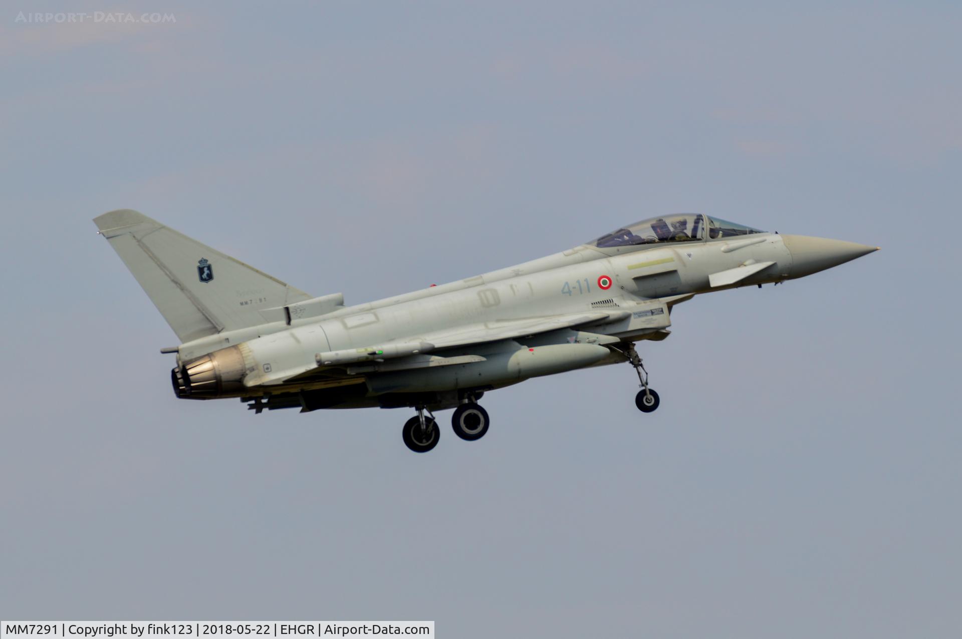 MM7291, Eurofighter EF-2000 Typhoon S C/N IS023, EUFIE
