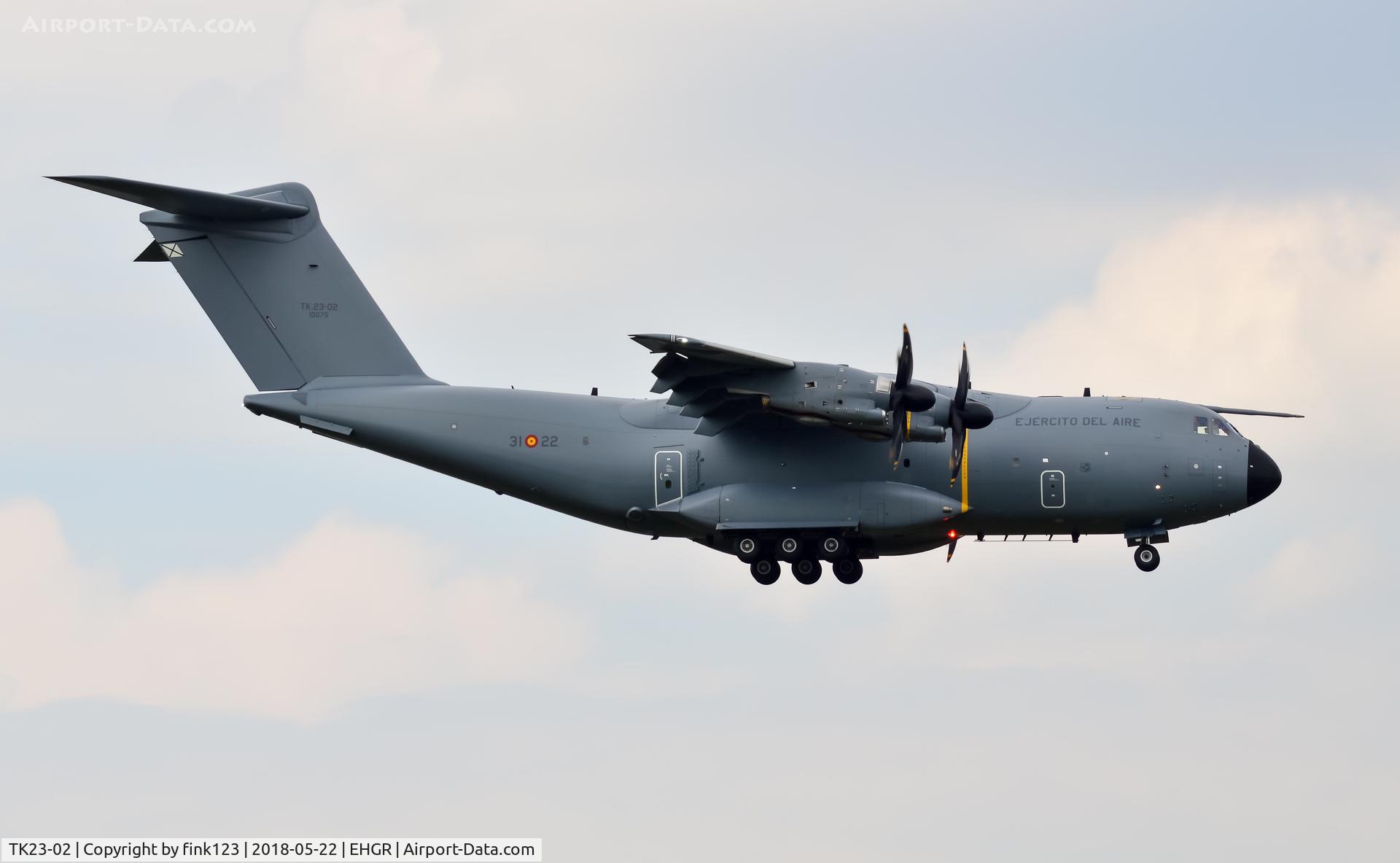 TK23-02, 2017 Airbus A400M Atlas C/N 070, A400M