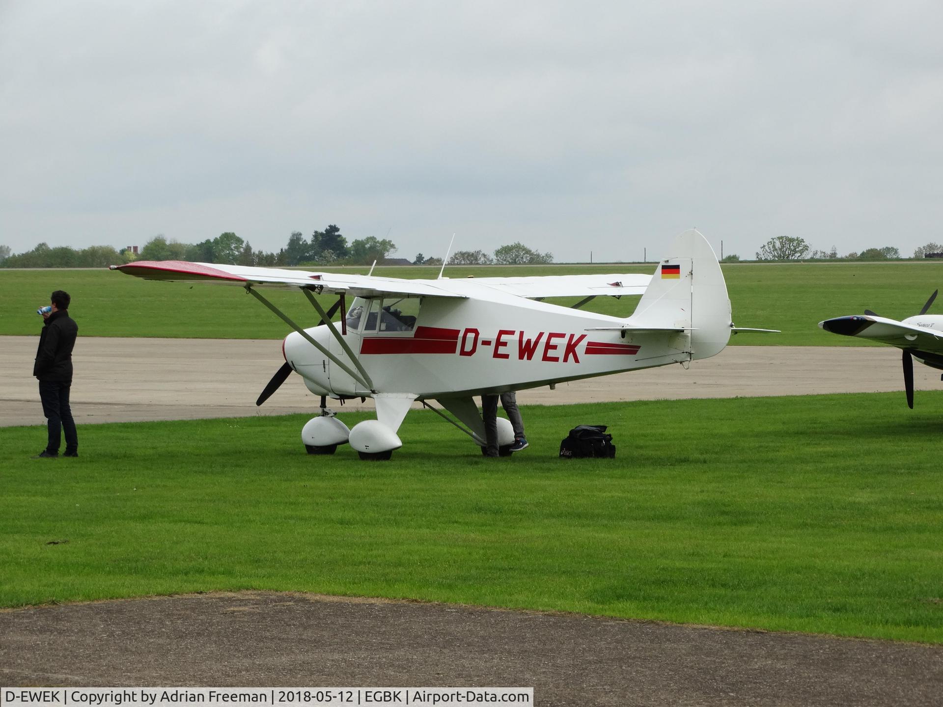D-EWEK, Piper PA-22-108 Colt Colt C/N 22-9654, Early Morning