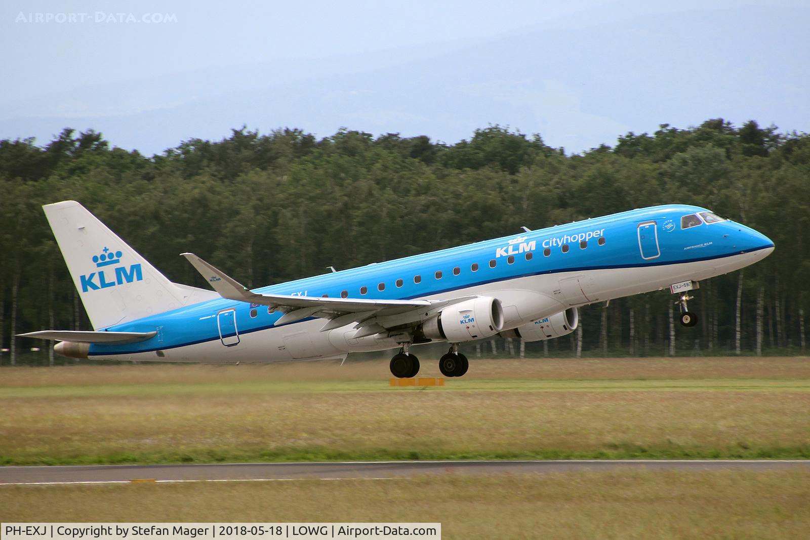 PH-EXJ, 2016 Embraer 175LR (ERJ-170-200LR) C/N 17000597, KLM Cityhopper ERJ-175ER @GRZ