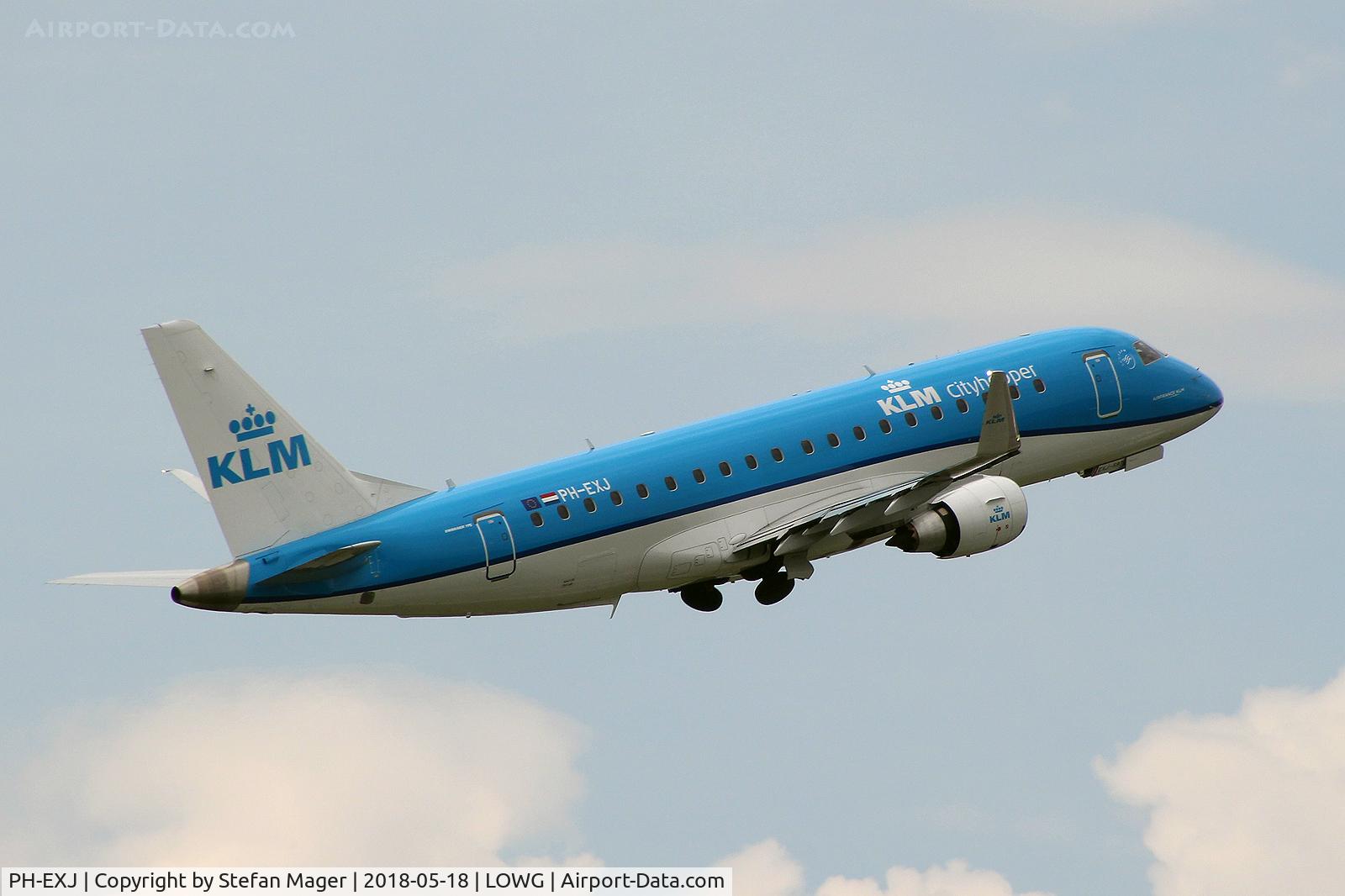 PH-EXJ, 2016 Embraer 175LR (ERJ-170-200LR) C/N 17000597, KLM Cityhopper ERJ-175ER @GRZ