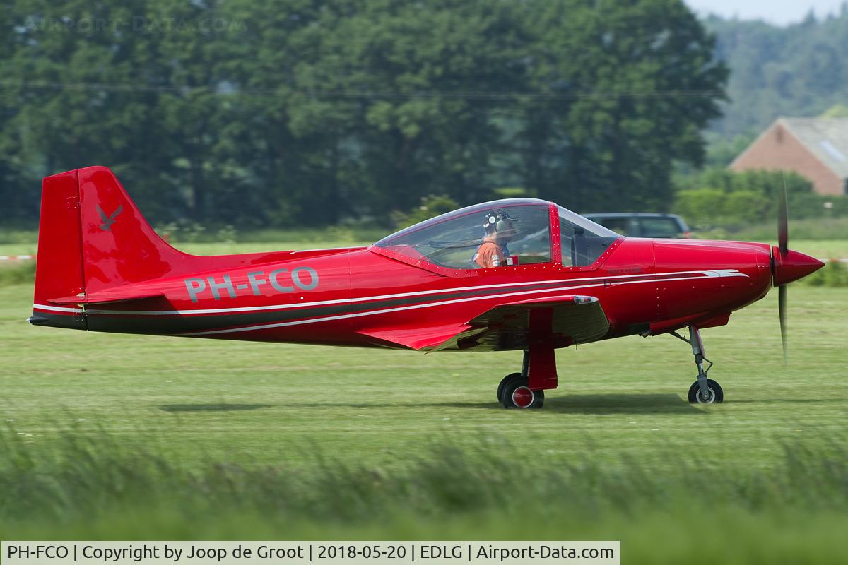 PH-FCO, 1988 Sequoia F8L Falco C/N PFA 100-10843, seen at the open house of the Goch Aeroclub