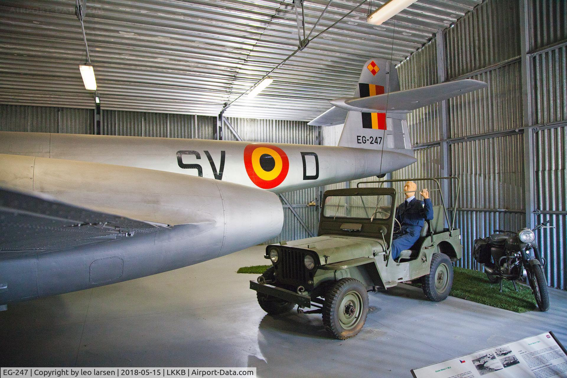 EG-247, 1953 Gloster Meteor F.8 C/N 6522, Kbely Air Museum 15.5.2018