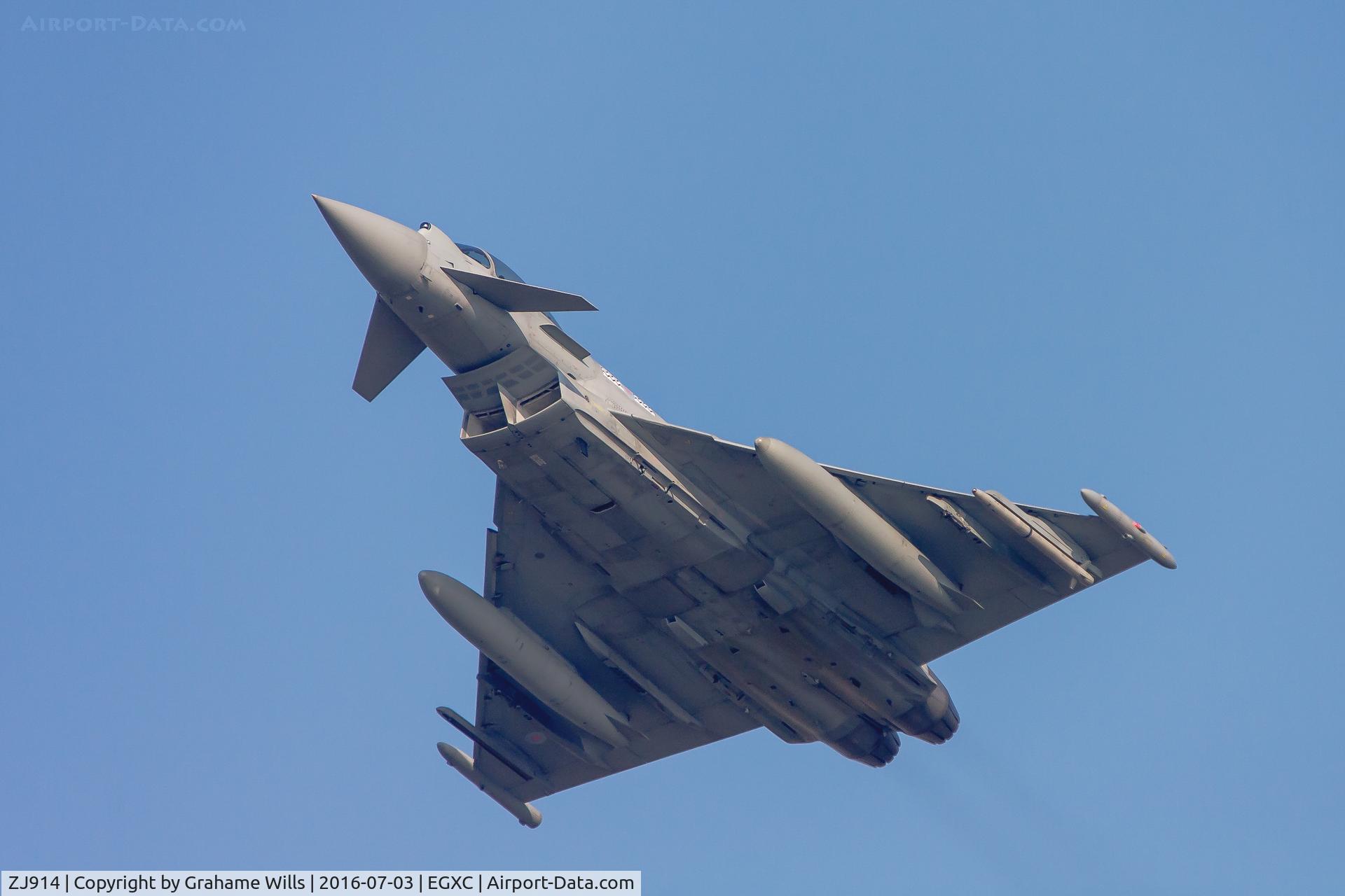 ZJ914, 2005 Eurofighter EF-2000 Typhoon FGR4 C/N 0051/BS005, Eurofighter Typhoon FGR4 ZJ914 17 [Reserve] Sqd RAF Coningsby 3/7/16
