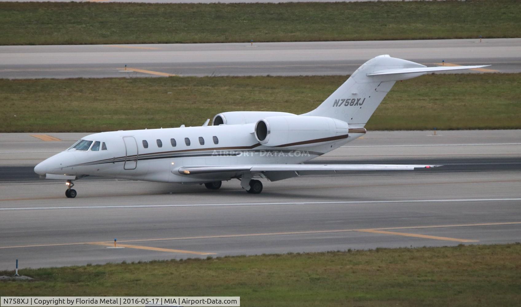 N758XJ, 2006 Cessna 750 Citation X C/N 750-0258, Citation X