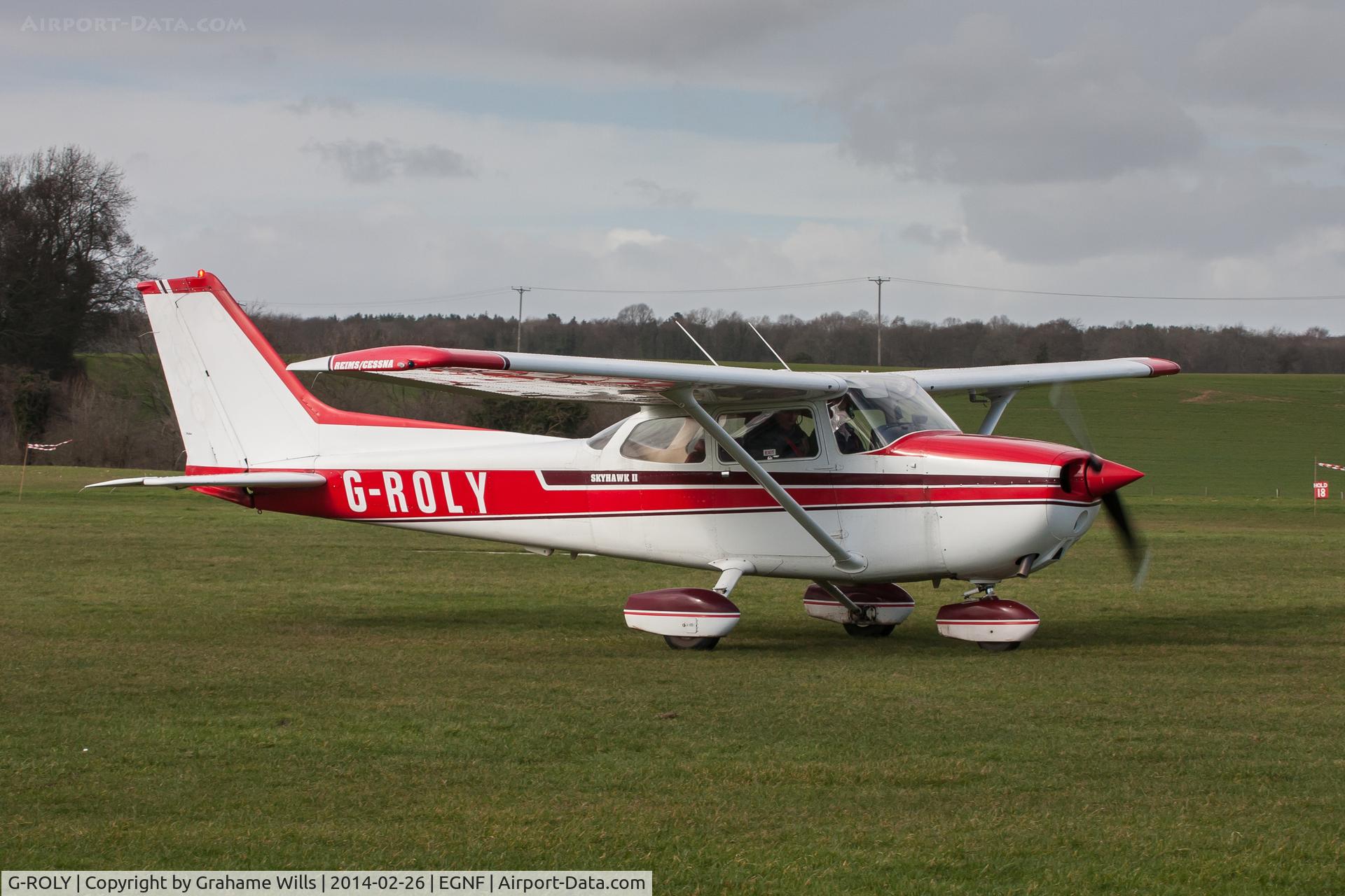 G-ROLY, 1980 Reims F172N Skyhawk C/N 1945, Cessna F172N G-ROLY M.Bonsall Netherthorpe 26/2/14