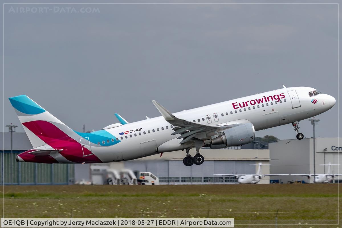 OE-IQB, 2016 Airbus A320-214 C/N 7012, Airbus A320-214,