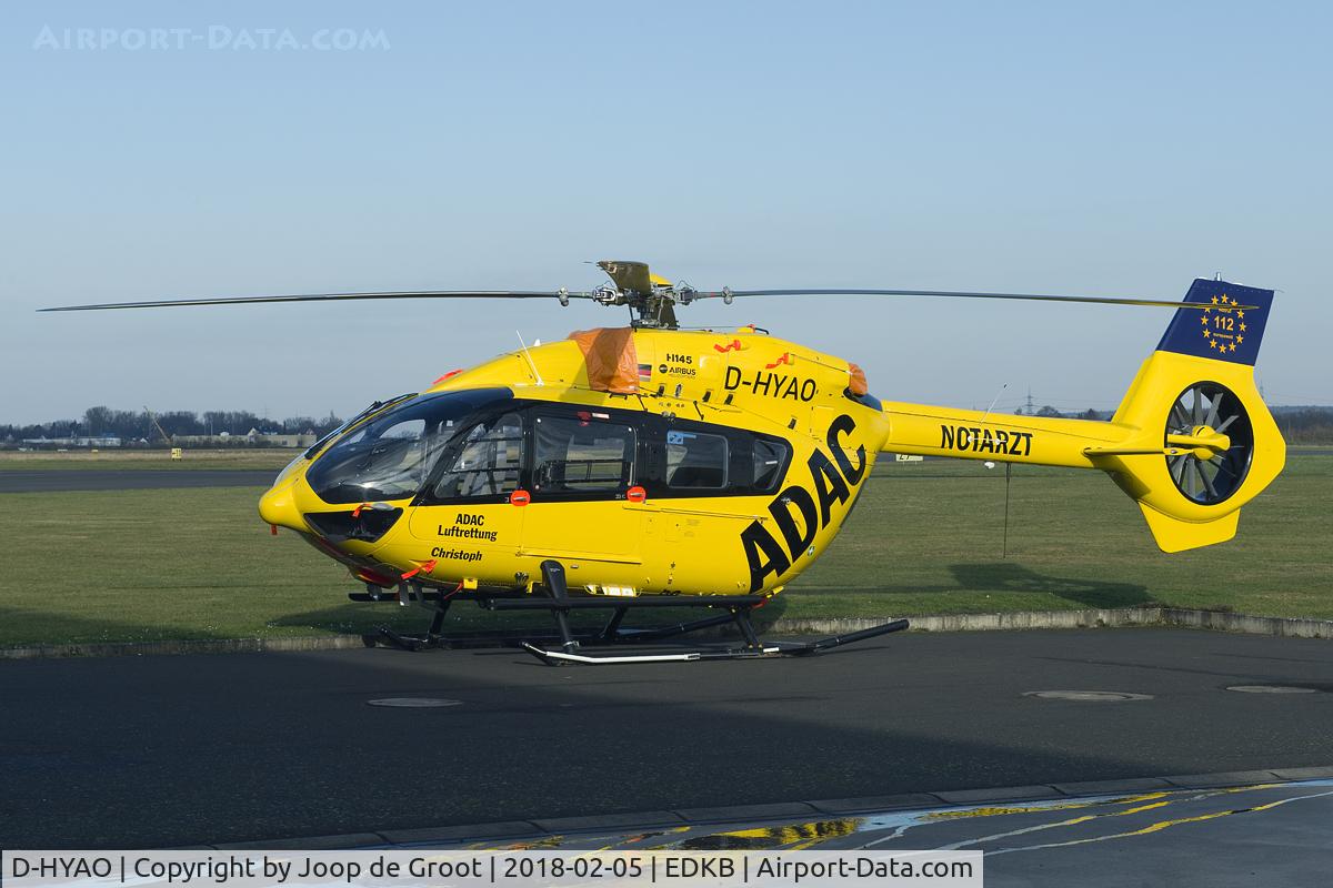 D-HYAO, 2017 Airbus Helicopters H-145 (BK-117D-2) C/N 20163, one of the recent additions to the ADAC fleet