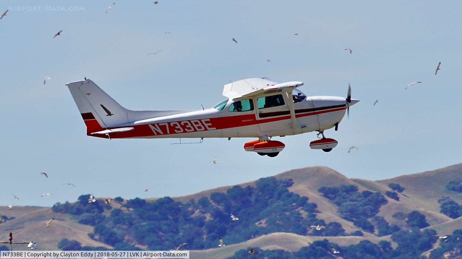 N733BE, 1976 Cessna 172N C/N 17268161, Livermore Airport California 2018.