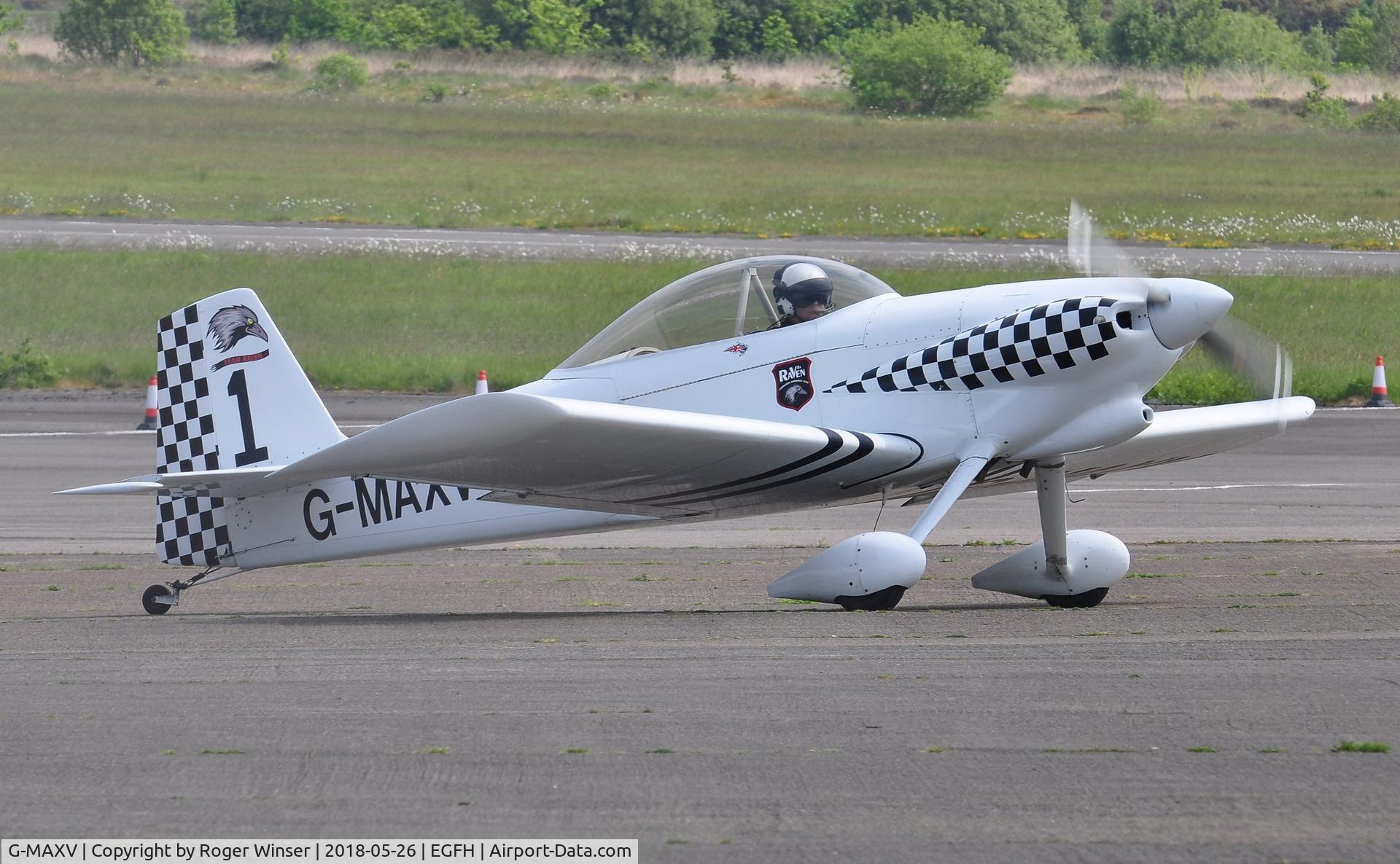 G-MAXV, 2000 Vans RV-4 C/N PFA 181-13266, Raven 1 of Team Raven.