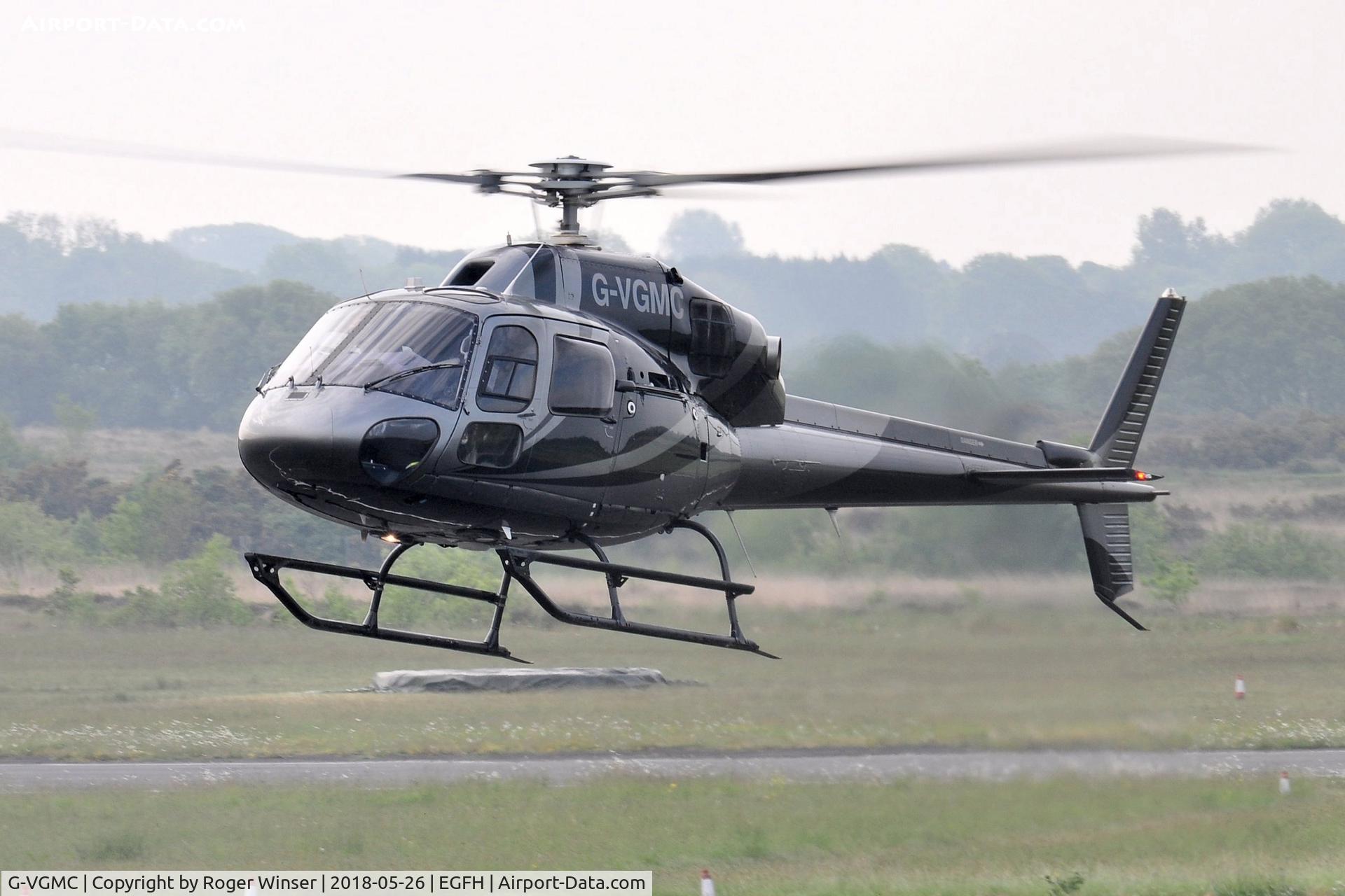 G-VGMC, 2001 Eurocopter AS-355N Ecureuil 2 C/N 5693, Visiting Ecureuil 2 helicopter operated by Cheshire Helicopters Ltd.