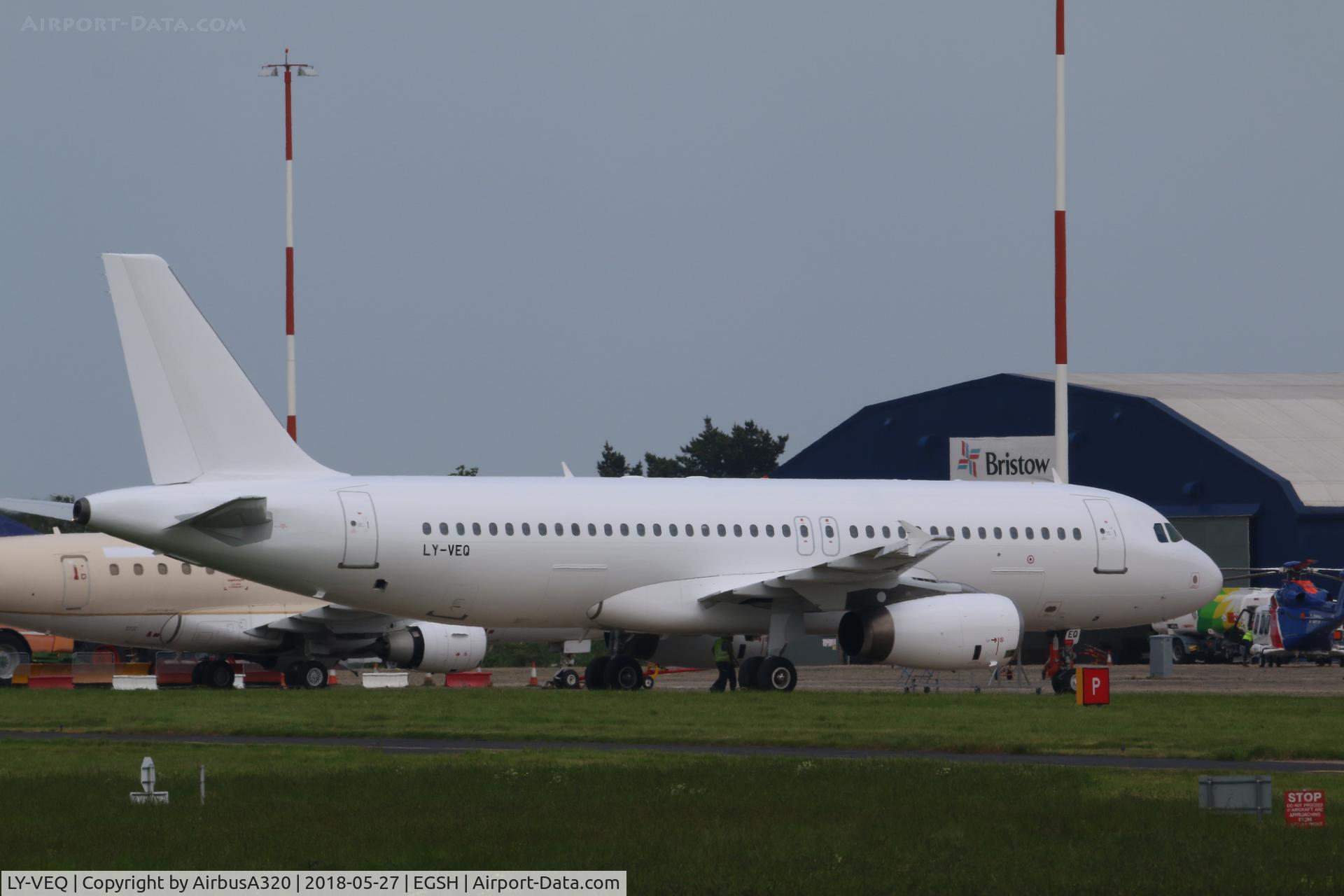 LY-VEQ, 1997 Airbus A320-232 C/N 709, Rolled out all white