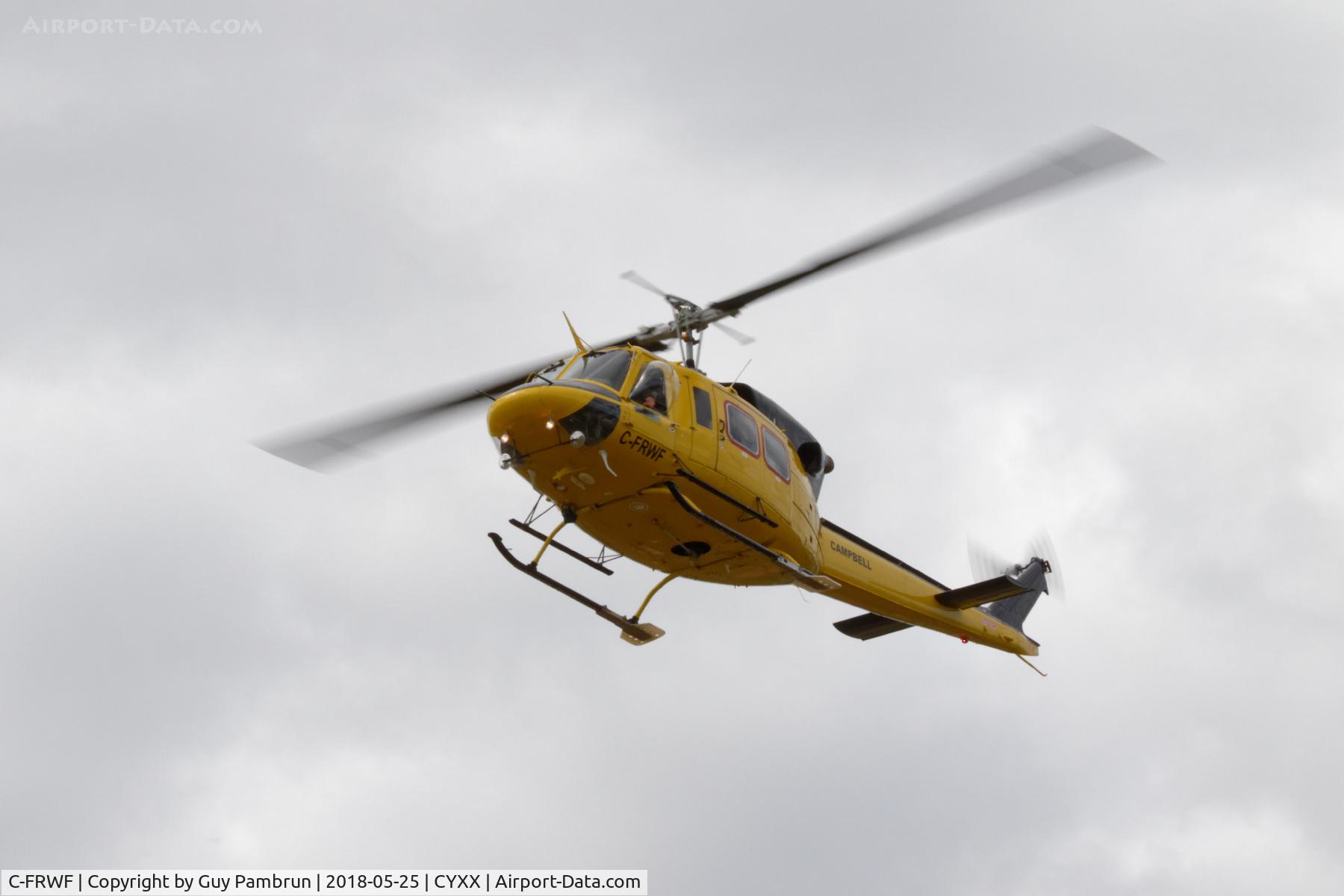 C-FRWF, 1978 Bell 212 C/N 30894, Landing