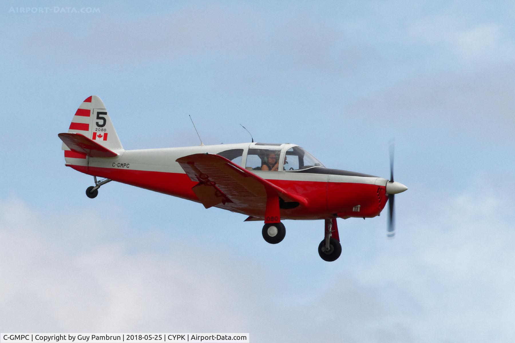 C-GMPC, 1946 Globe GC-1B Swift C/N 2080, Landing