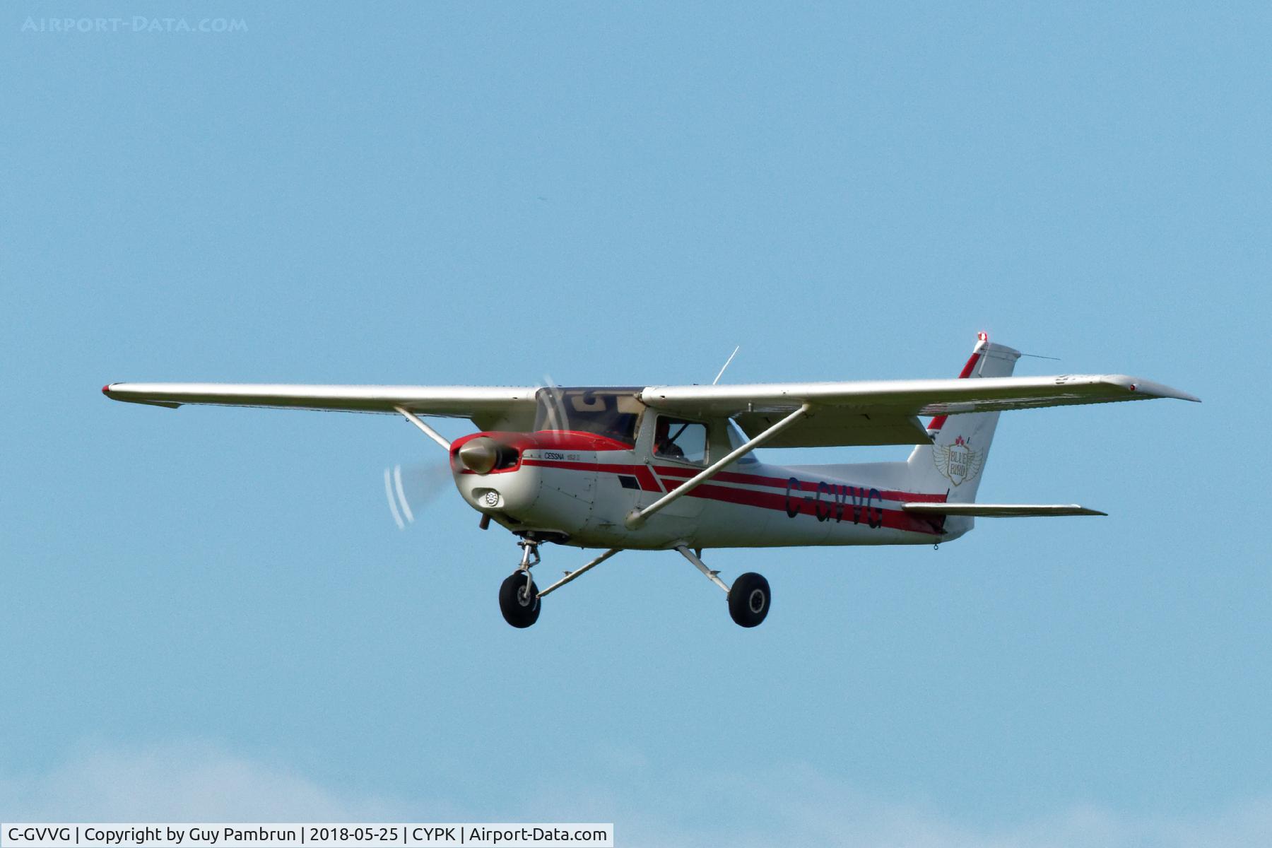 C-GVVG, 1978 Cessna 152 C/N 15282209, Landing